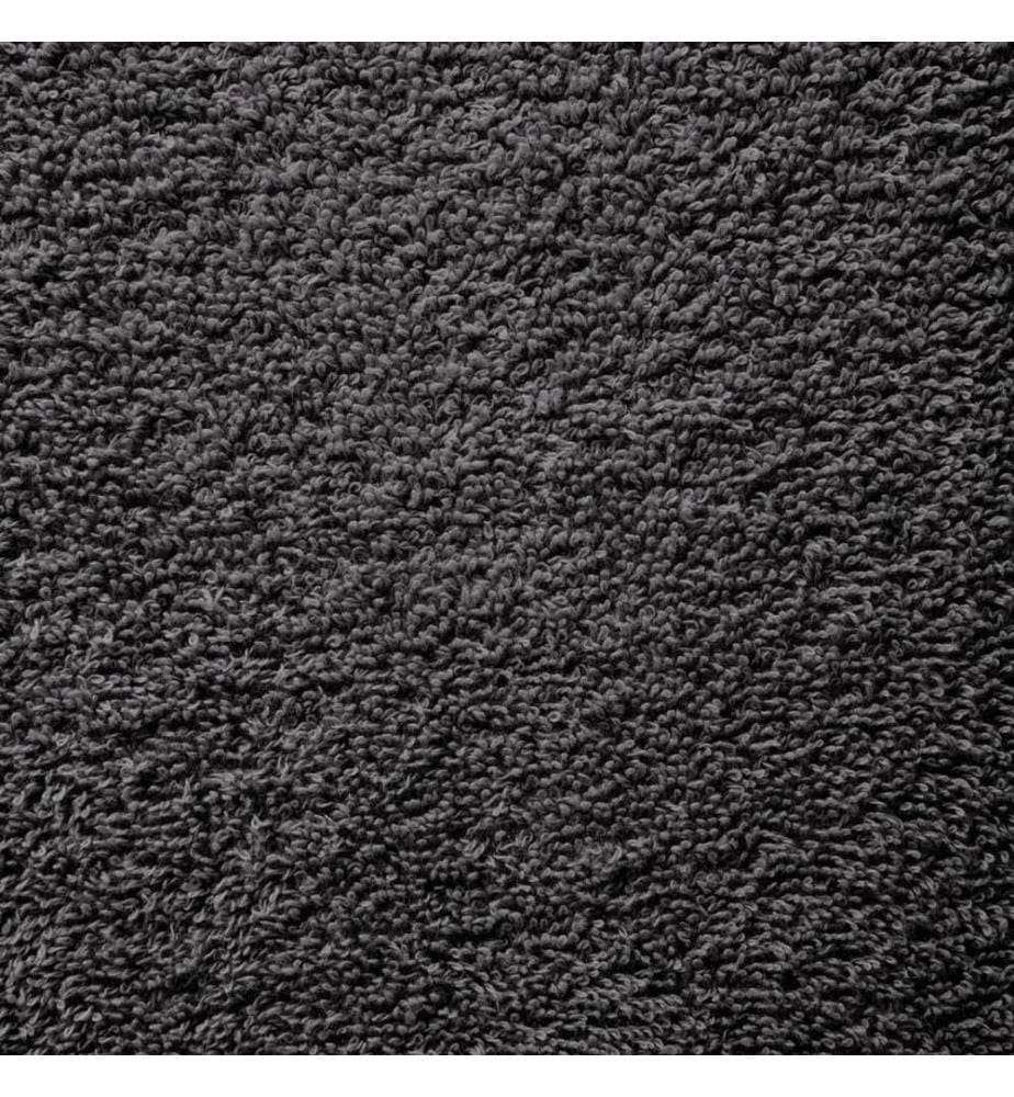 Premium-Waschtücher SOLUND 10 Stk. Anthrazit 30x30 cm 600 g/m²