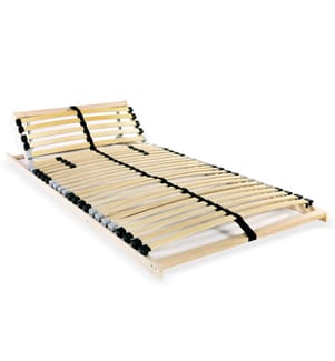 Lattenrost mit 28 Latten 7 Zonen 90x200 cm