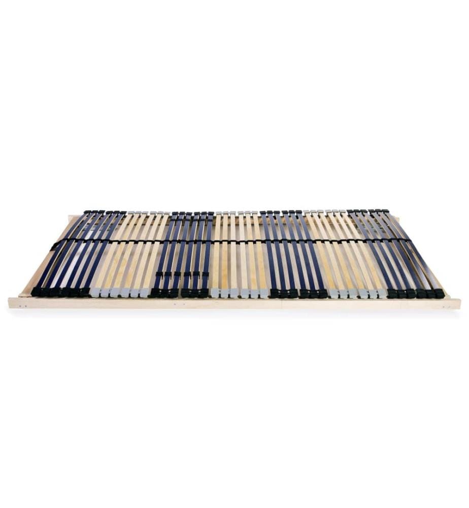Sommier à lattes sans matelas avec 42 lattes 7 zones 100x200 cm