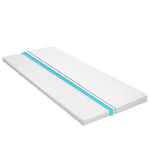 Matratzenauflage 120 x 200 cm Kaltschaum Ei-Profil 6 cm