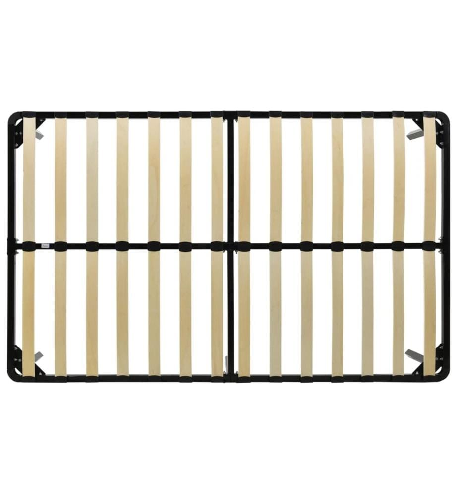 Bettgestell Schwarz Metall 140×200 cm