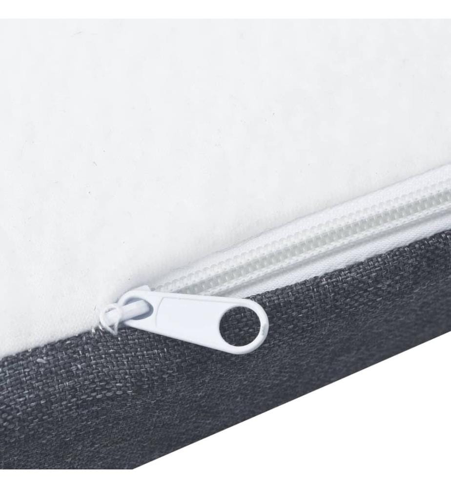 Boxspringbett-Matratzenauflage 200 x 120 x 5 cm Mittelweich