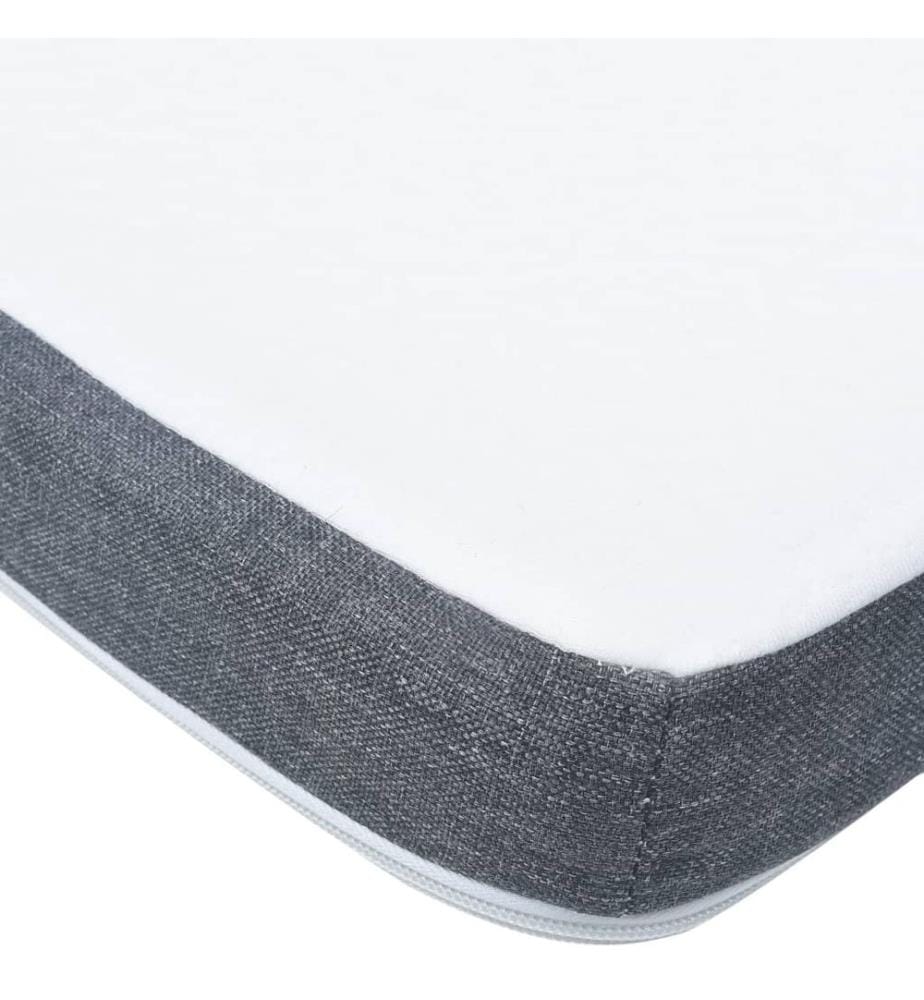 Boxspringbett-Matratzenauflage 200 x 120 x 5 cm Mittelweich
