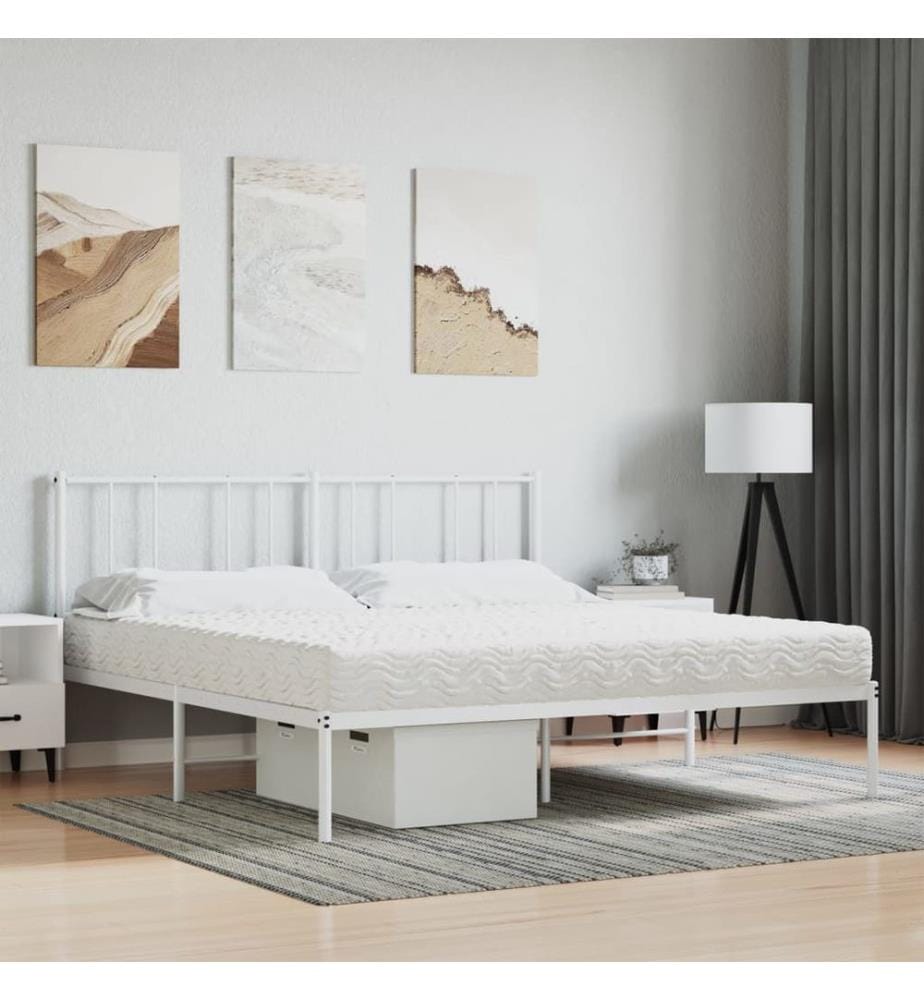 Schaumstoffmatratze Weiss 180x200 cm Härtegrad H2 H3