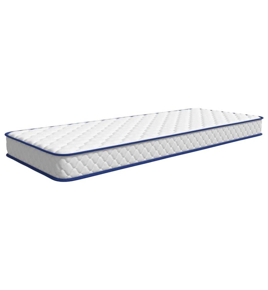 Memory-Schaum-Matratze 80x200x17 cm Weich Weiss