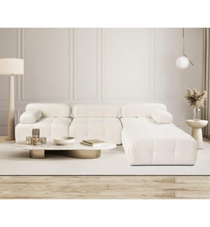 Doblo Corner Sofa - Cream