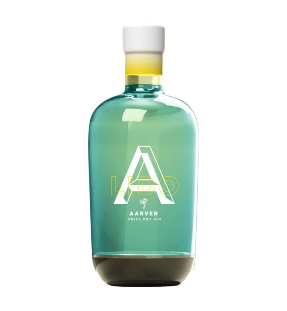Aarver Lido Dry Gin - Four Citrus & Pepper - 70 cl