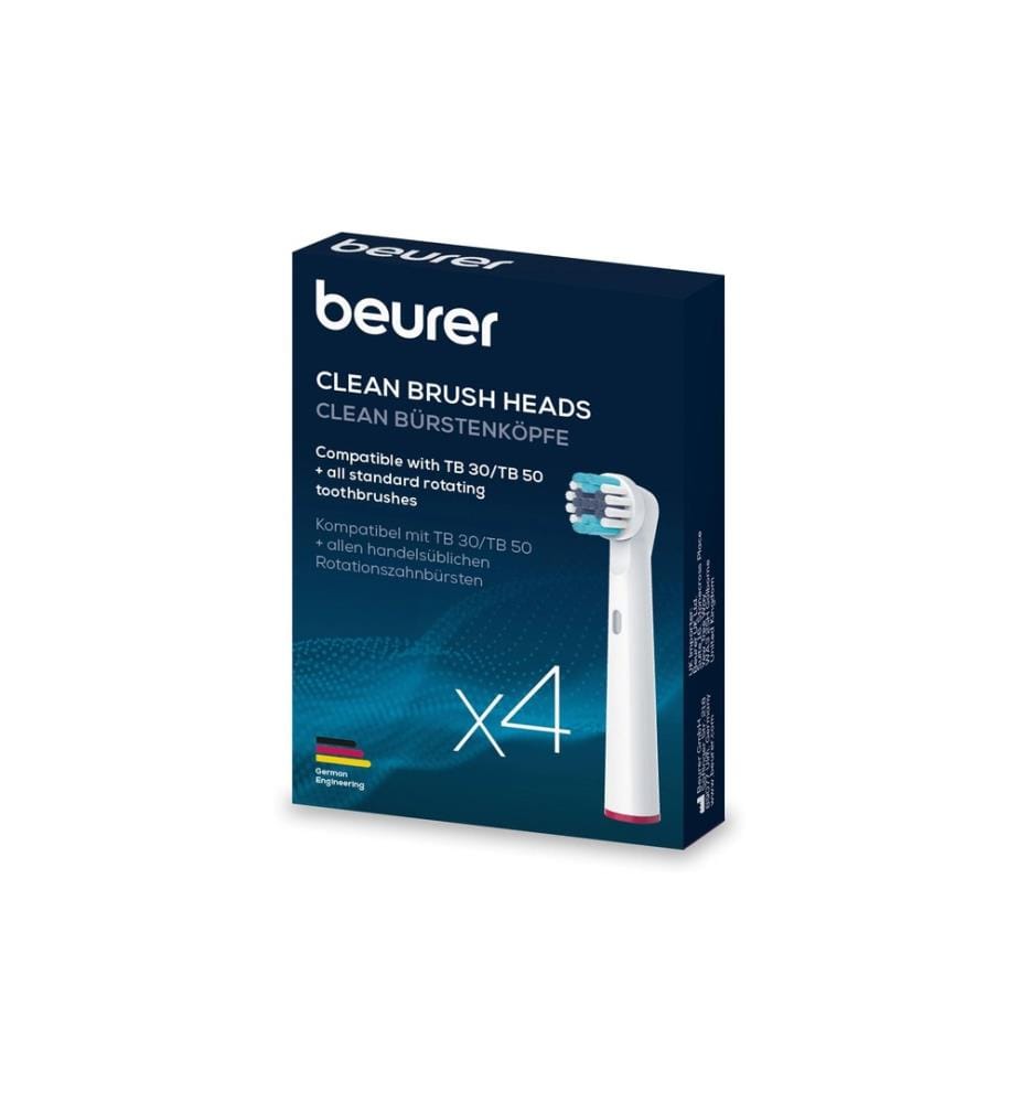 BEURER - Zahnbürstenkopf Clean 4 Stück