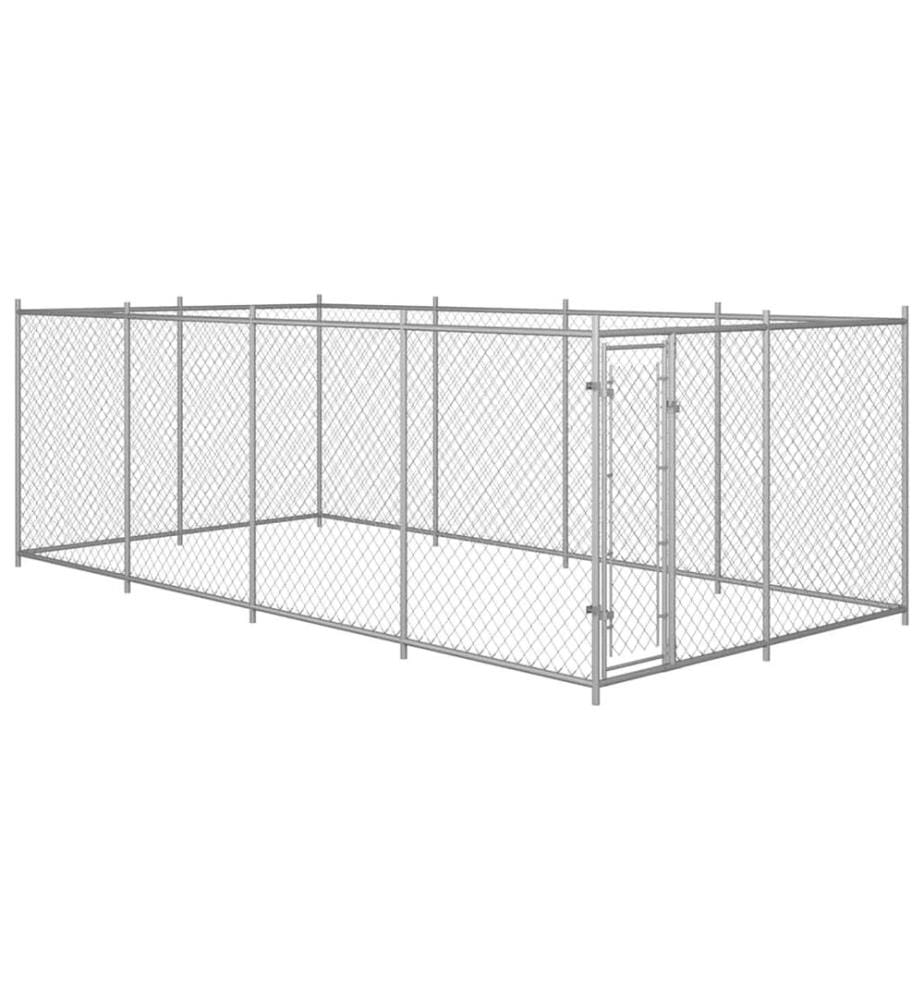 Outdoor-Hundezwinger 7,6x3,8x1,9 m
