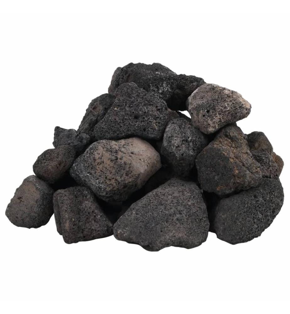 Roches volcaniques 10 kg noir 5-8 cm