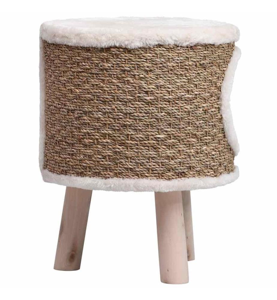 Maison pour chat avec pieds en bois 41 cm Herbiers marins