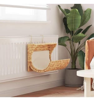 Lit pour chats avec coussin Jacinthe d'eau 37 x 20 x 20 cm