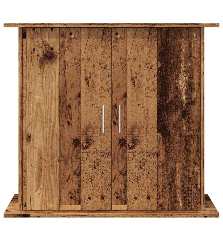 Aquariumständer Altholz-Optik 81x36x73 cm Holzwerkstoff