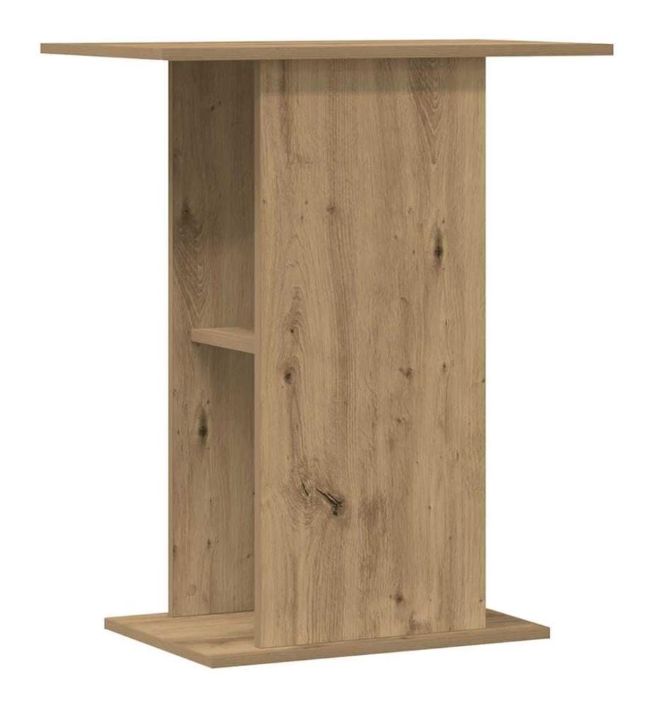 Support d'aquarium Chêne artisanal 36 x 60,5 x 72,5 cm Bois d'ingénierie