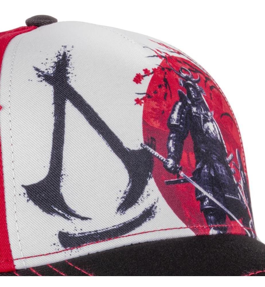 Casquette Baseball Assassin's Creed Circle - Noir, Blanc, Rouge