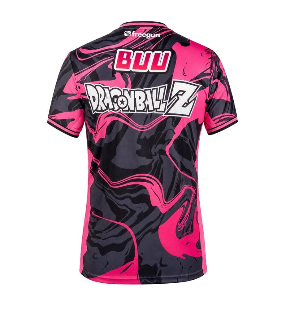 T-Shirt Dragon Ball Z Buu - Fushia et Noir