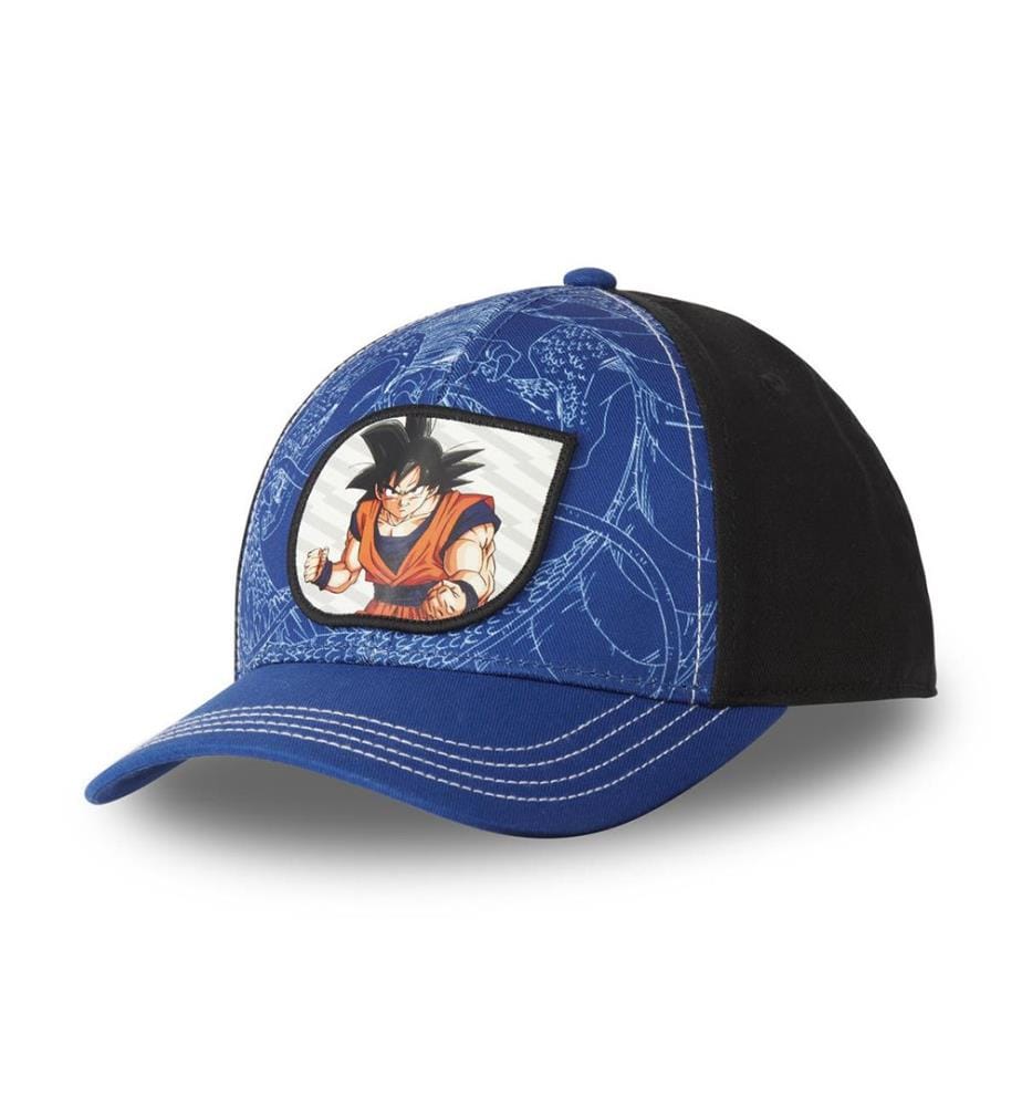 Dragon Ball Z Goku Baseballkappe - Schwarz, Blau
