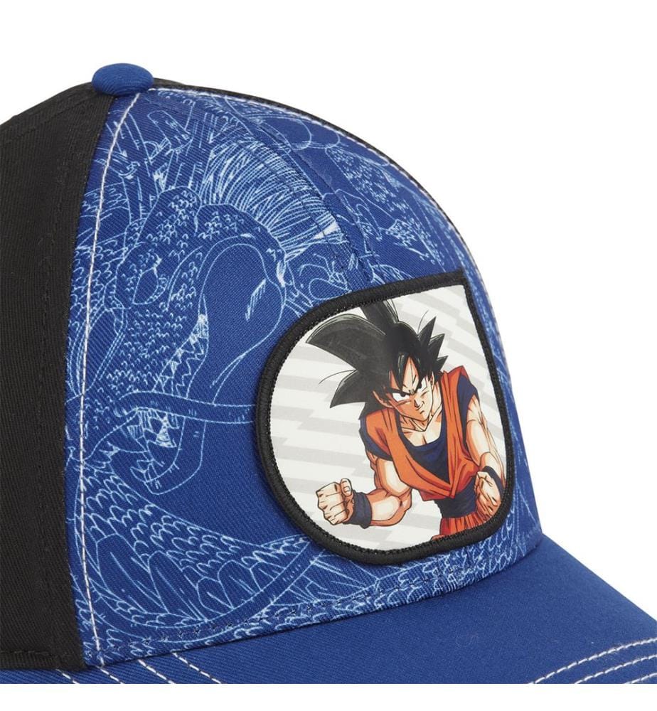 Dragon Ball Z Goku Baseballkappe - Schwarz, Blau