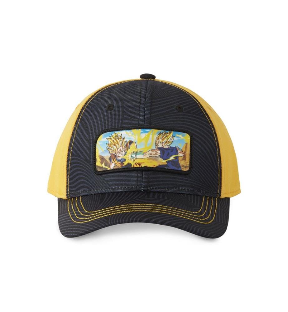 Dragon Ball Z Vegeto Baseballkappe - Schwarz, Orange