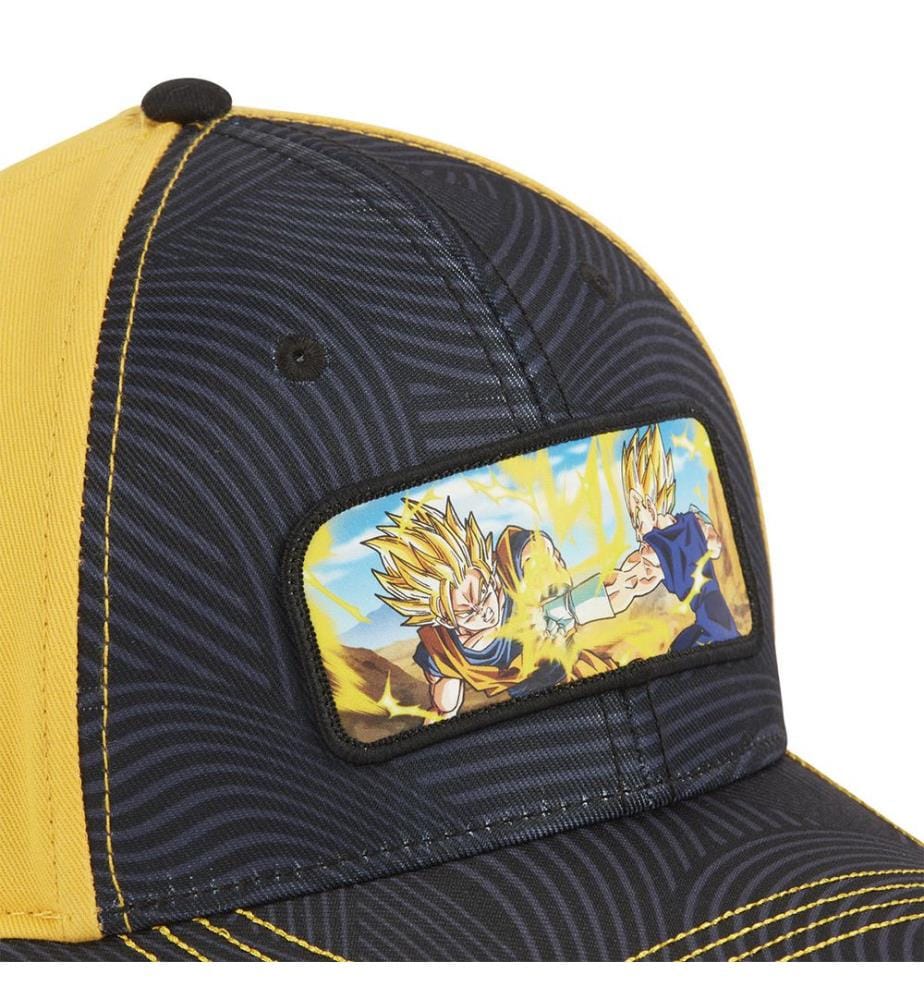 Dragon Ball Z Vegeto Baseballkappe - Schwarz, Orange