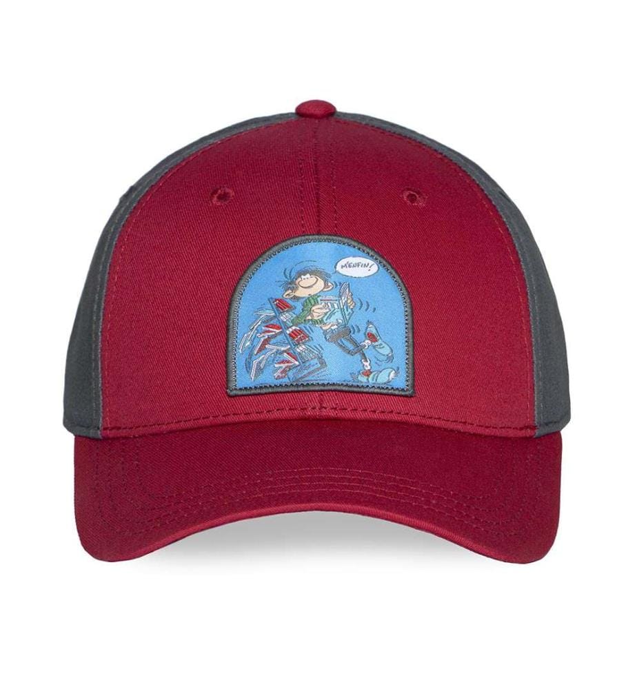 Casquette Baseball Gaston Lagaffe 2 - Bordeaux & Bleu