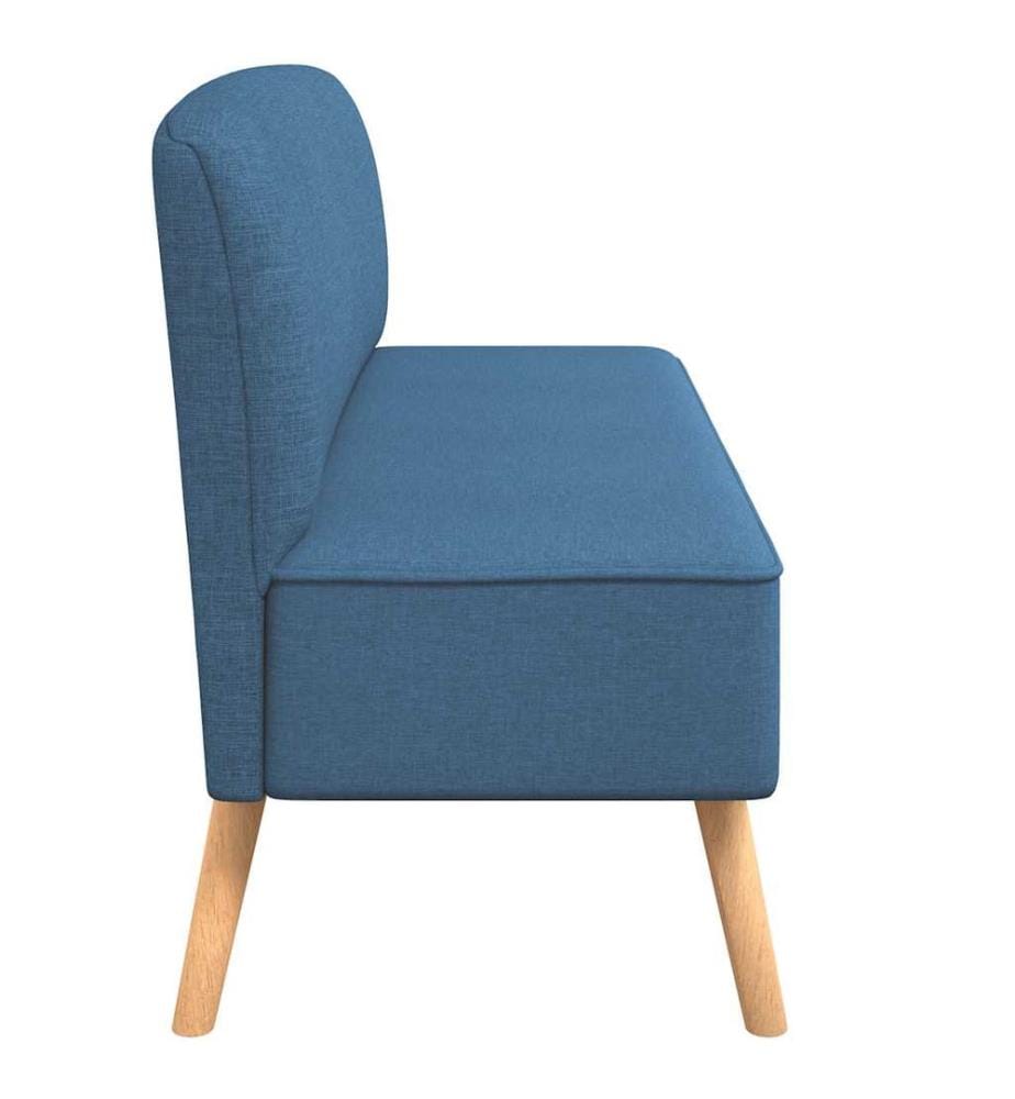 Sofa Stoff 117x55,5x77 cm Blau