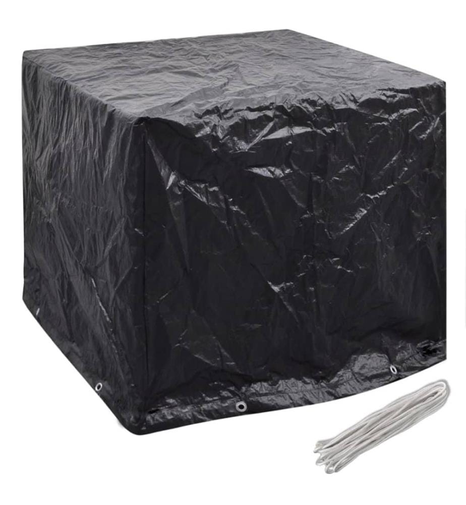 Wassertank-Abdeckungen 2 Stk. 8 Ösen 116x100x120 cm