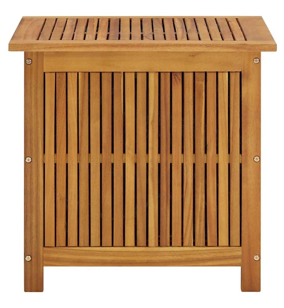 Garten-Aufbewahrungsbox 60x50x58 cm Massivholz Akazie