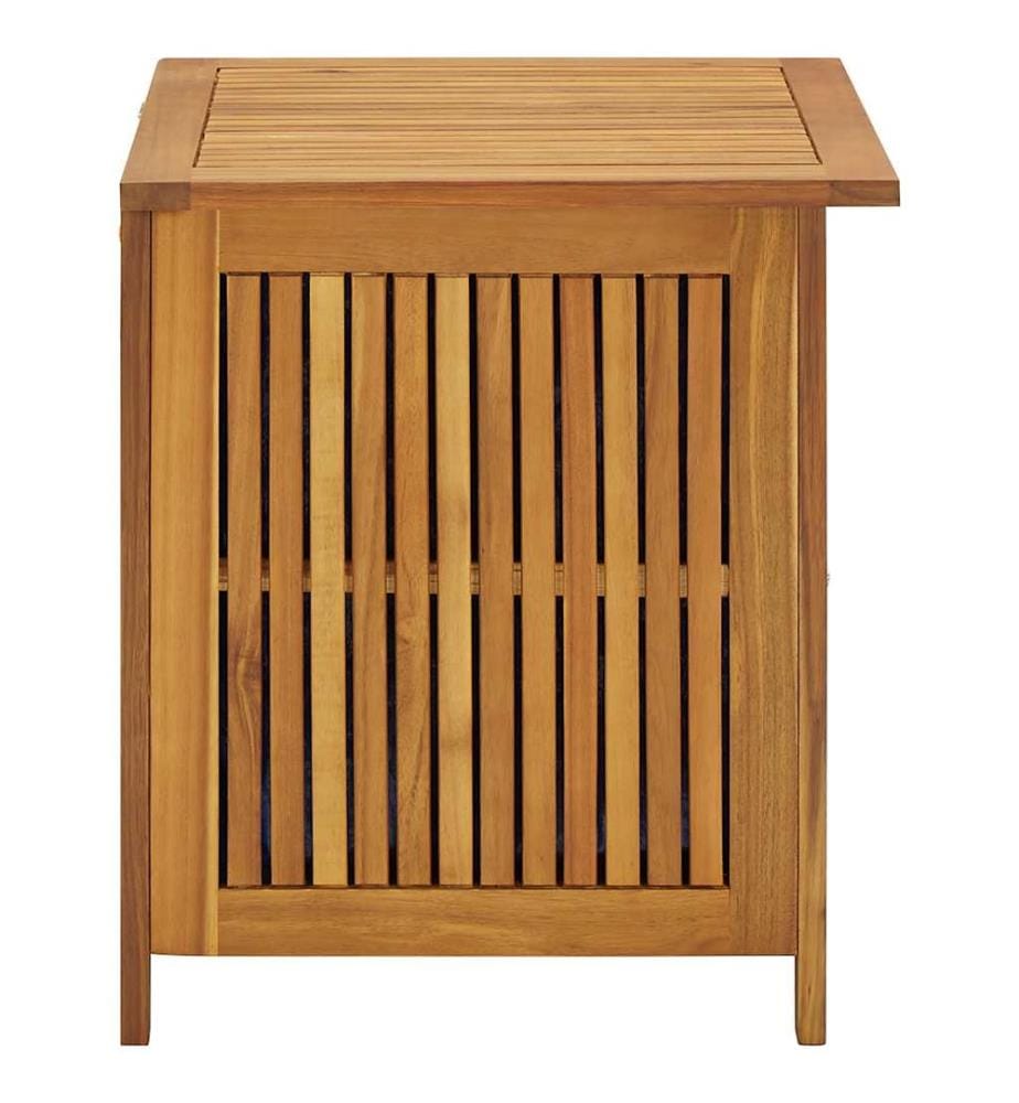 Garten-Aufbewahrungsbox 60x50x58 cm Massivholz Akazie