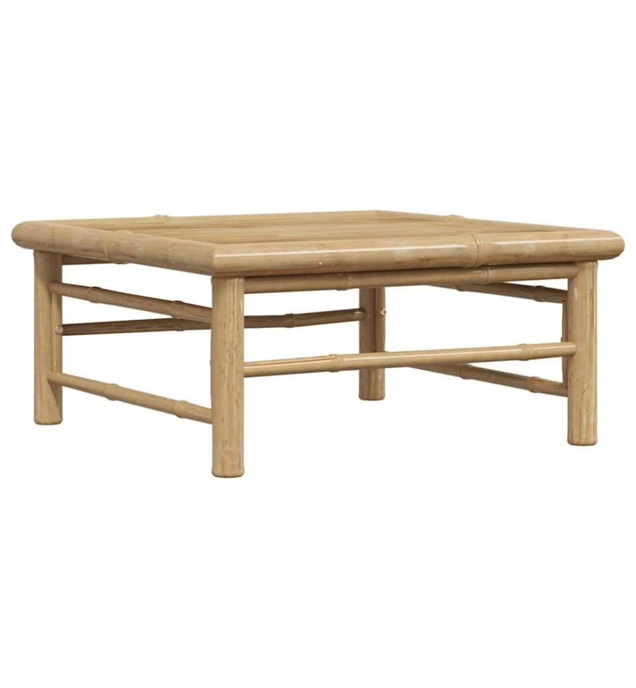 Gartentisch 65x65x30 cm Bambus