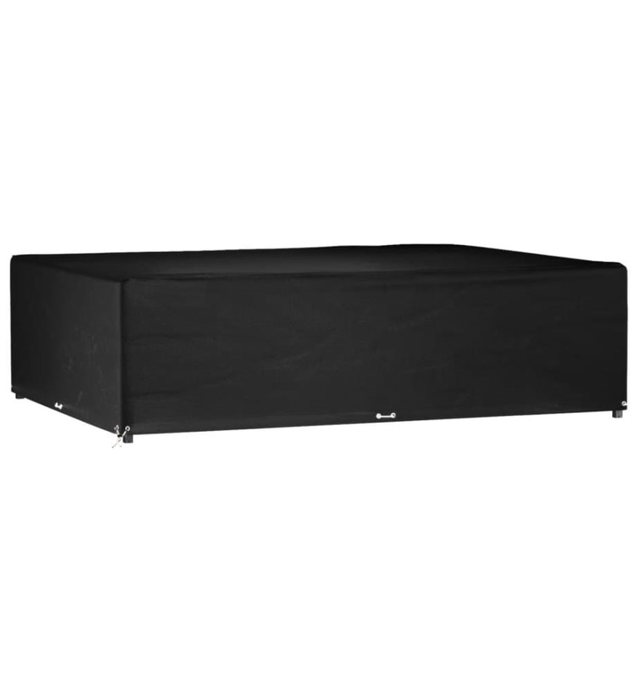 Housse de salon de jardin 16 oeillets 300x200x75cm rectangulaire