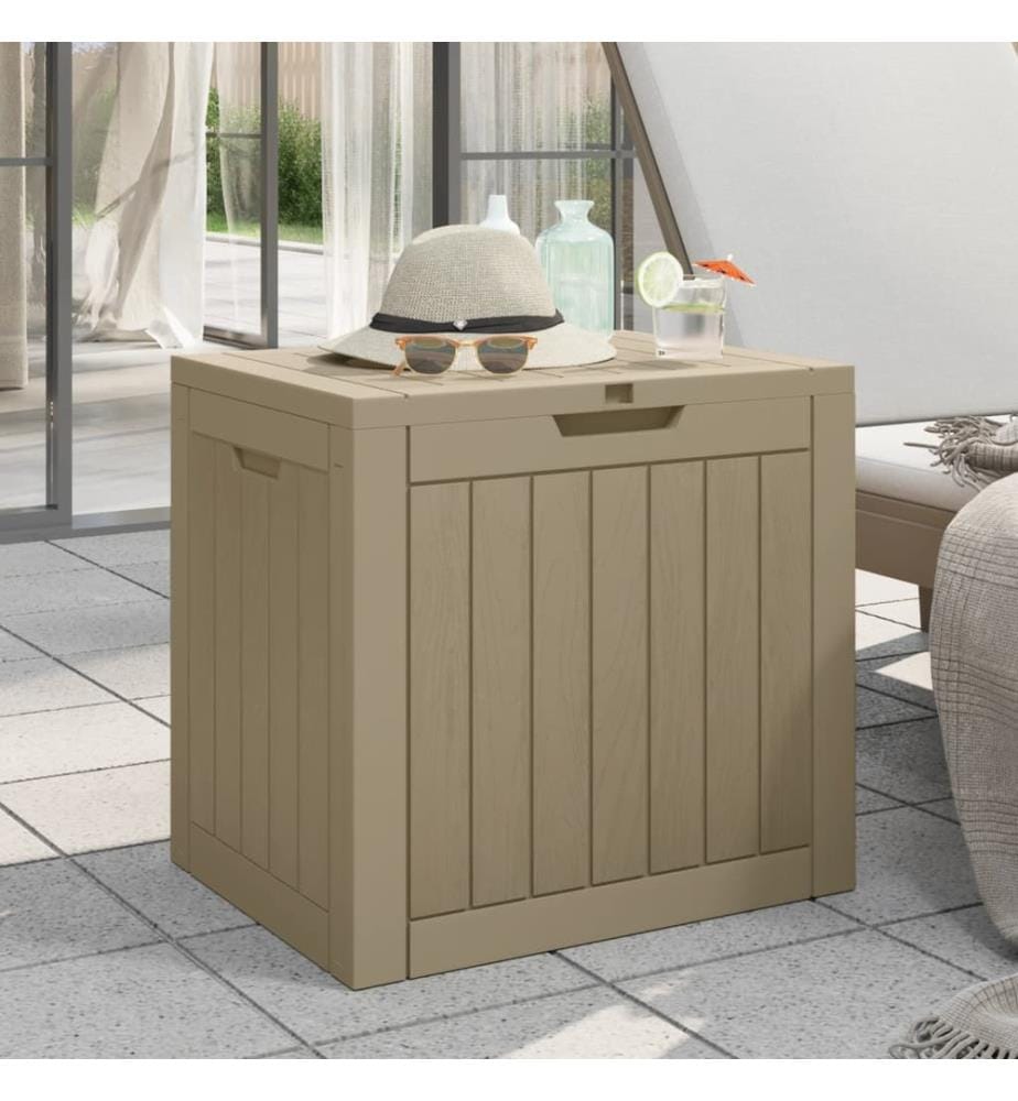 Gartenbox Grau 55,5x43x53 cm Polypropylen