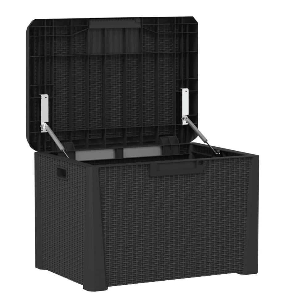 Gartentruhe Anthrazit 125 L PP