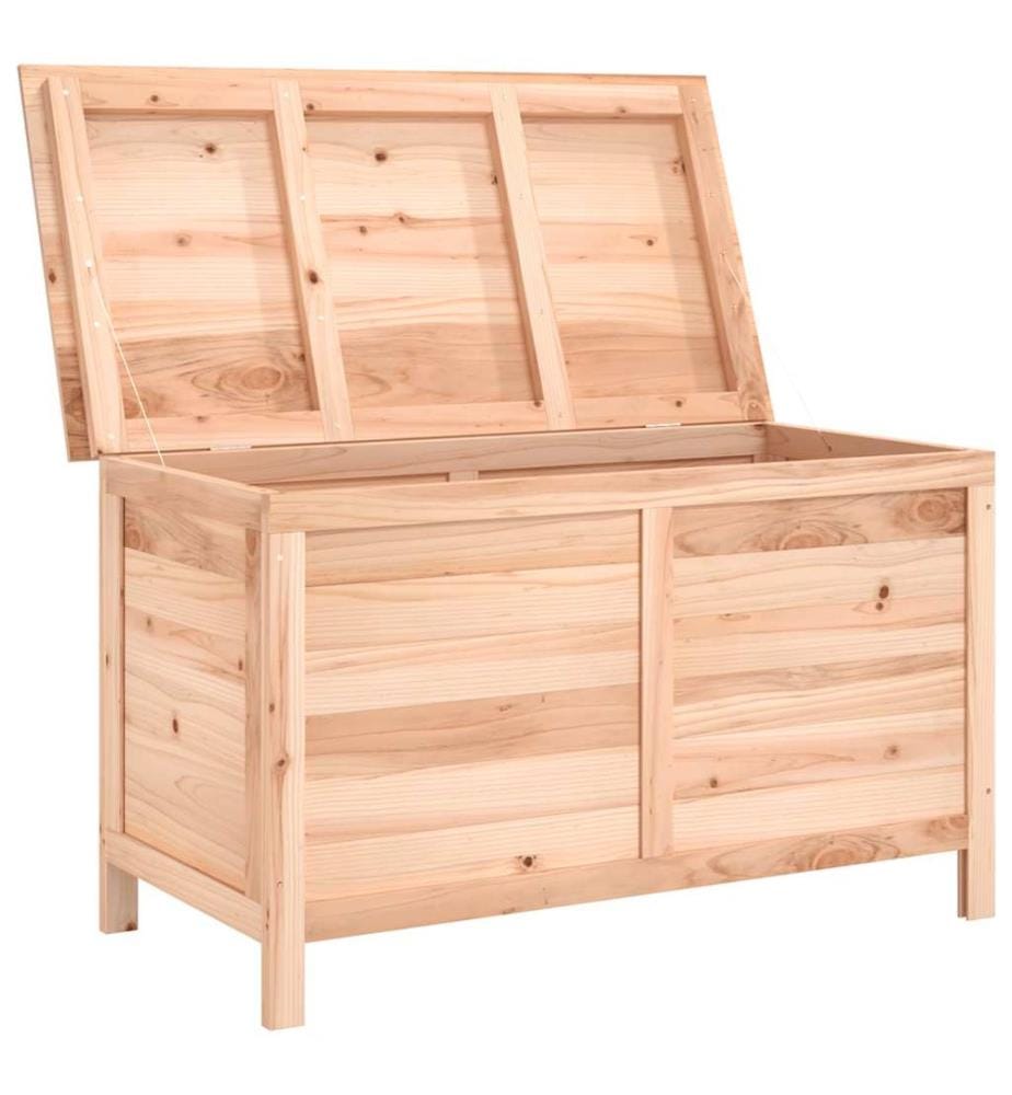 Gartentruhe 99x50x56,5 cm Massivholz Tanne