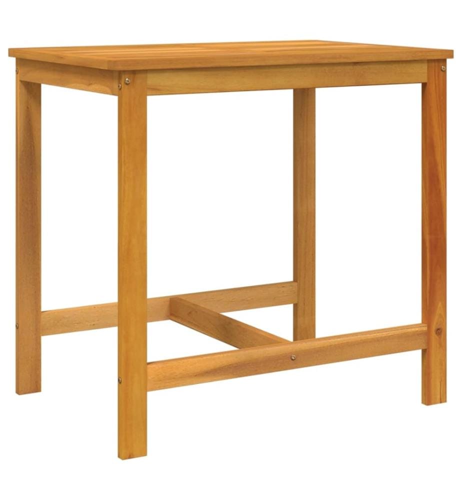 Ensemble de balcon avec coussins 3 pcs bois massif d'acacia