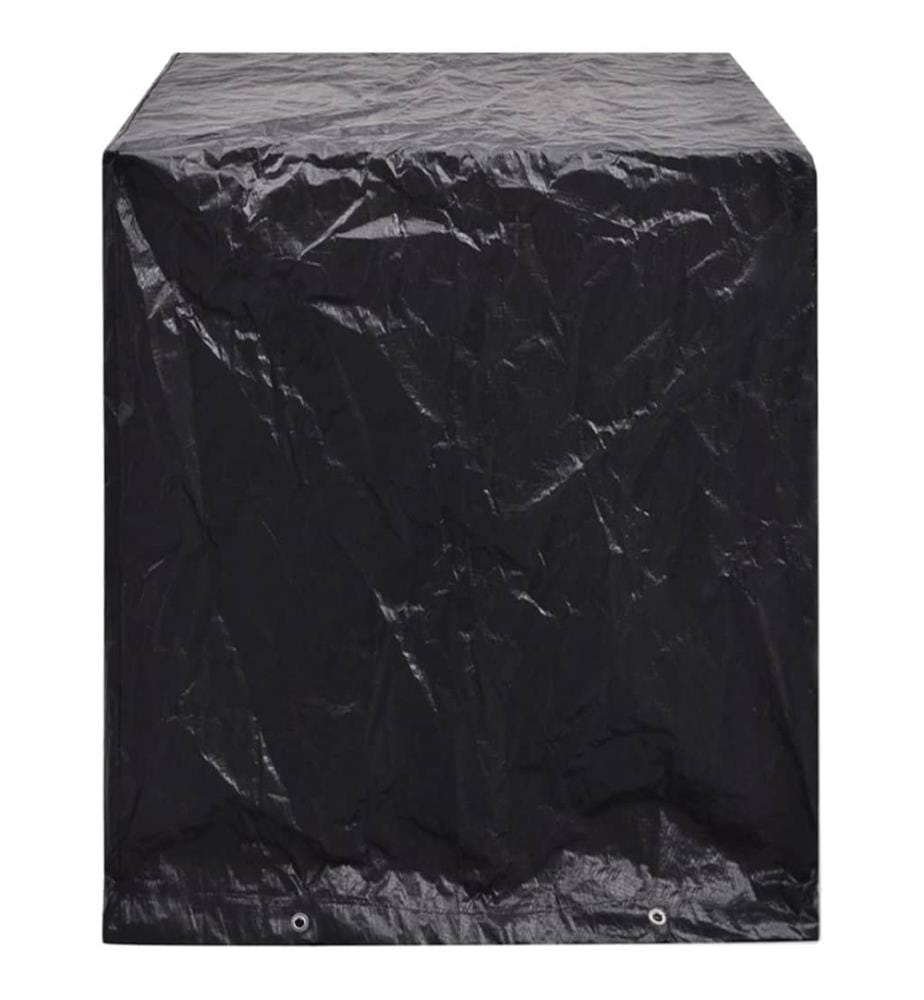 Abdeckhaube für Gartenmöbel und Tischtennistische 160x55x182 cm