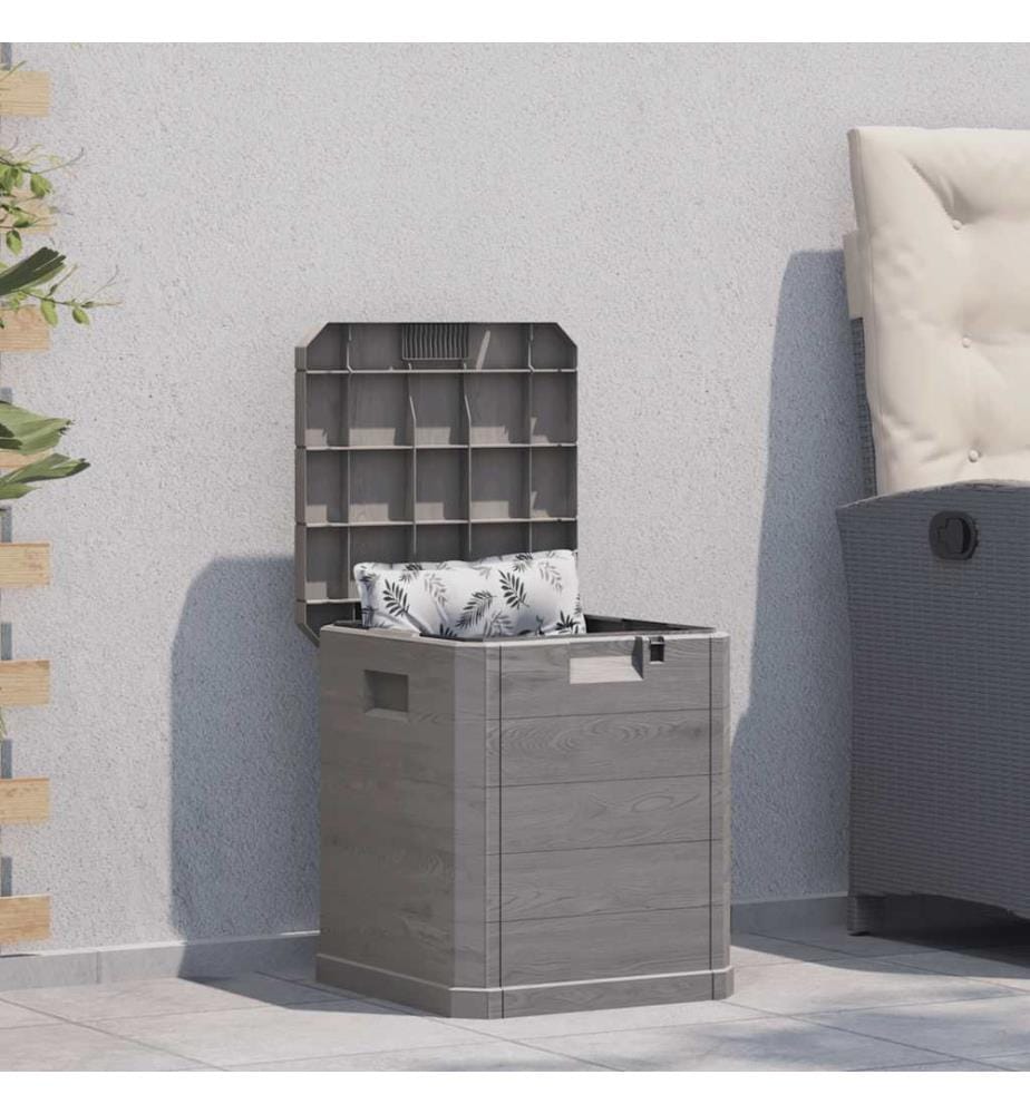 Garten-Aufbewahrungsbox 90 L Braun