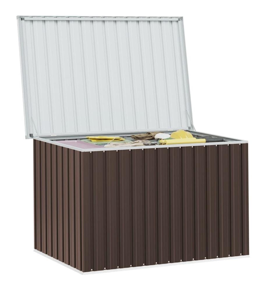Boîte de rangement de jardin Marron 149x99x93 cm