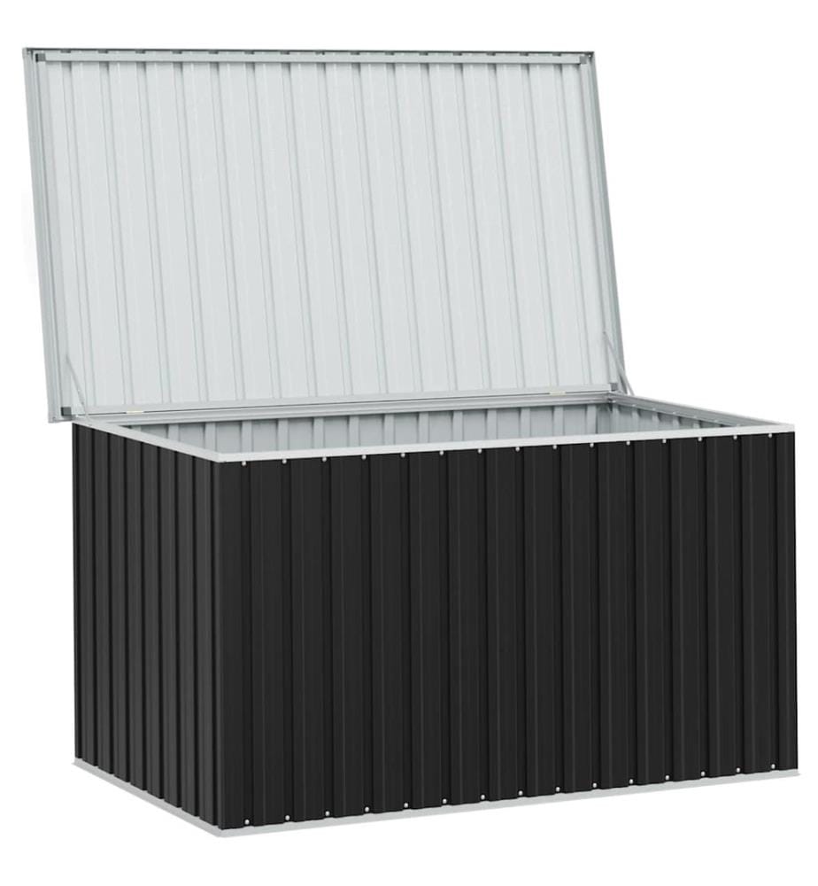 Boîte de rangement de jardin Anthracite 171x99x93 cm