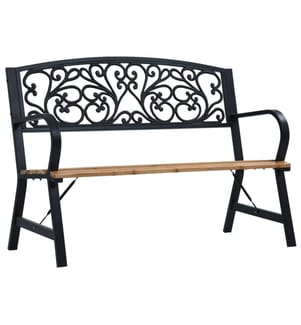 Gartenbank 120 cm Holz