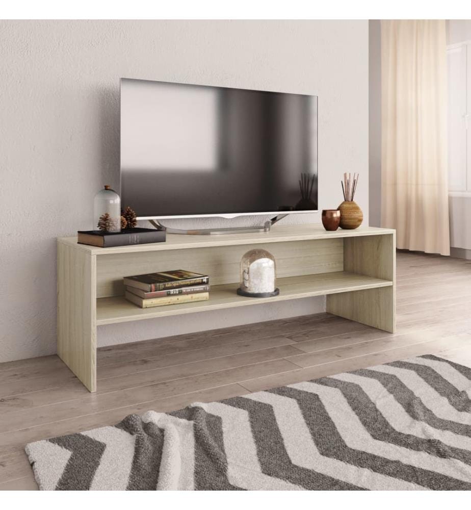 Meuble TV Chêne sonoma 120x40x40 cm Bois d'ingénierie