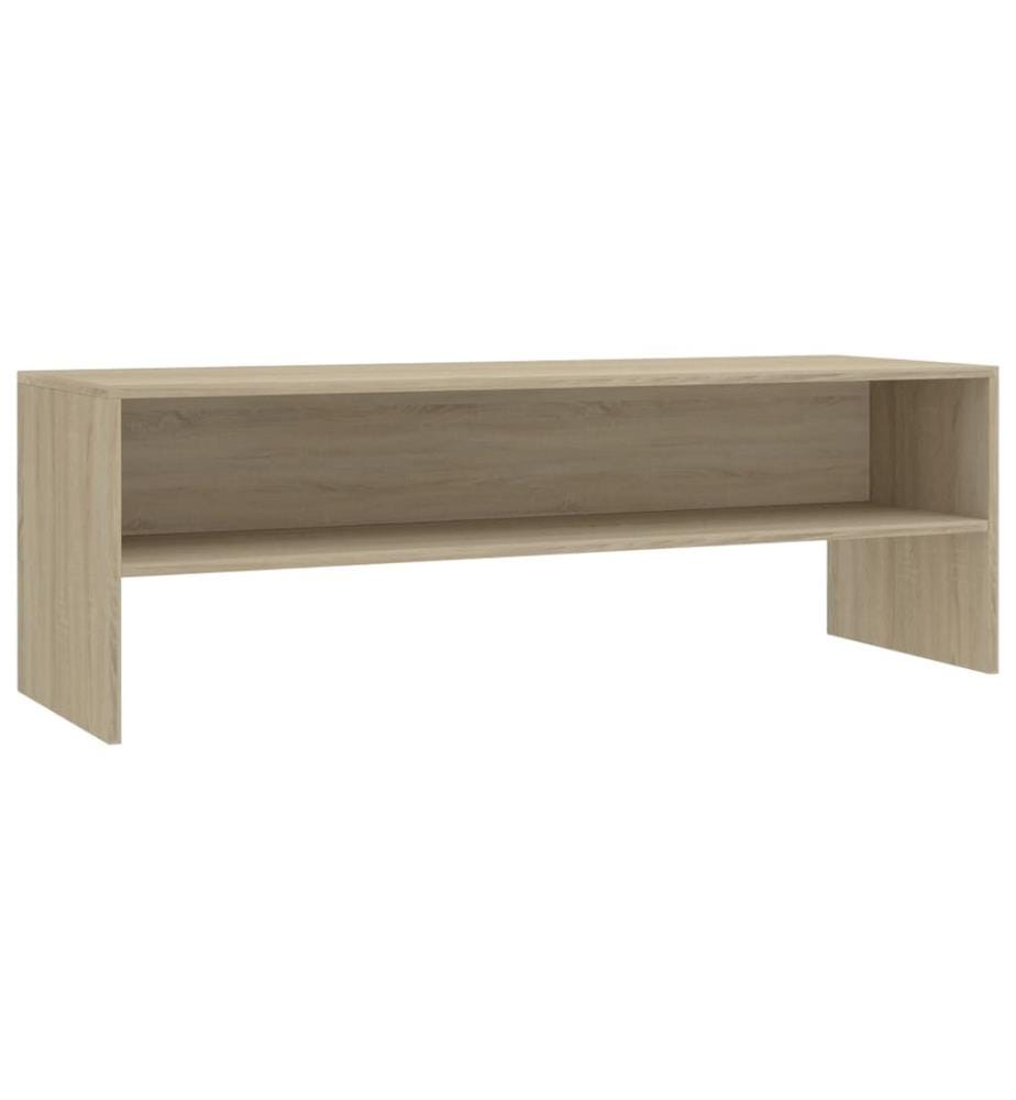 Meuble TV Chêne sonoma 120x40x40 cm Bois d'ingénierie
