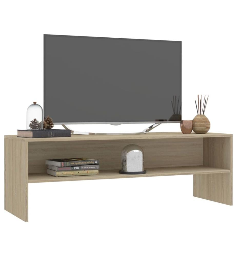 Meuble TV Chêne sonoma 120x40x40 cm Bois d'ingénierie