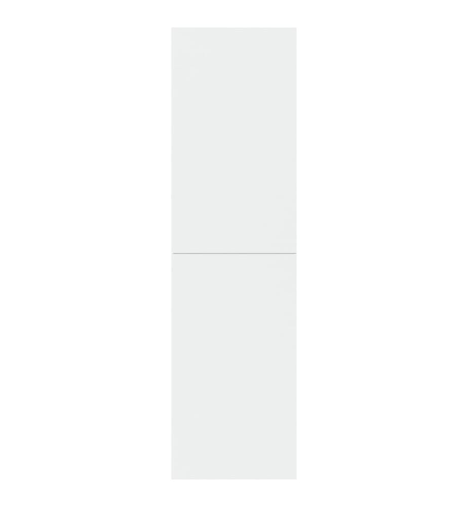 Meuble TV Blanc 30,5x30x110 cm Bois d'ingénierie