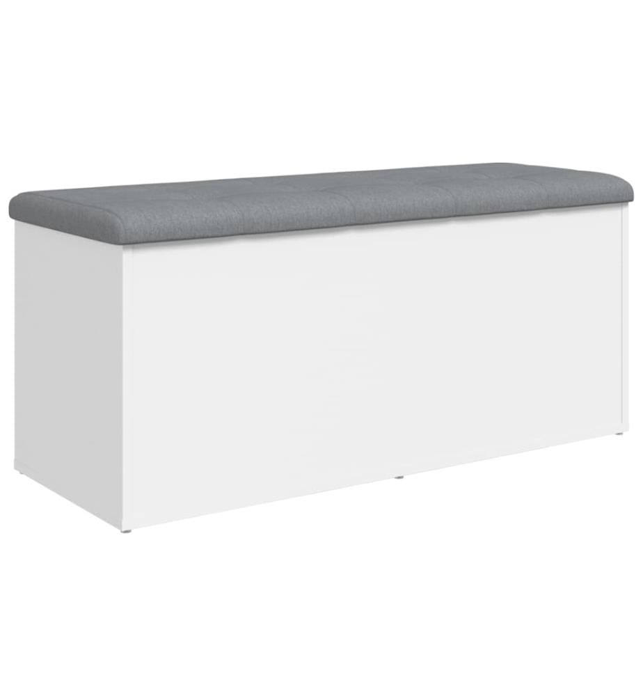 Aufbewahrungsbank Weiss 102 x 42 x 45 cm Holzwerkstoff