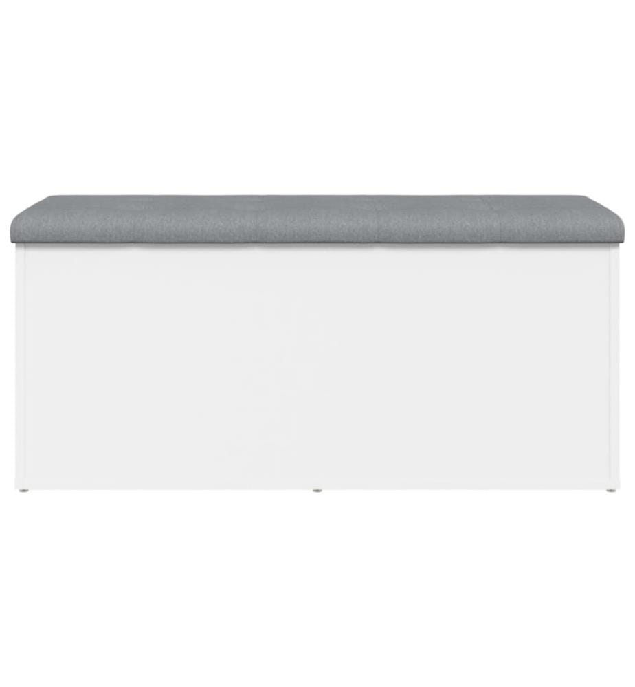 Aufbewahrungsbank Weiss 102 x 42 x 45 cm Holzwerkstoff
