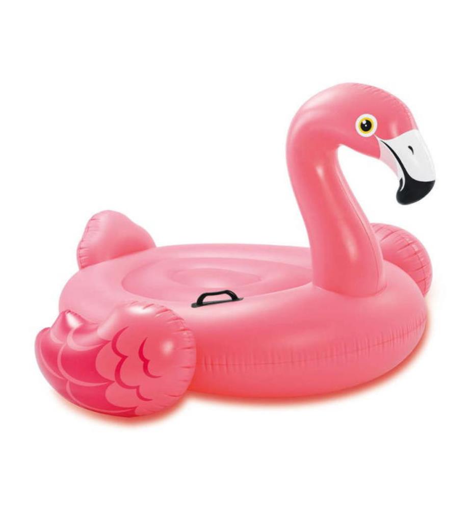 Aufblasbarer Flamingo – Mehrfarbig