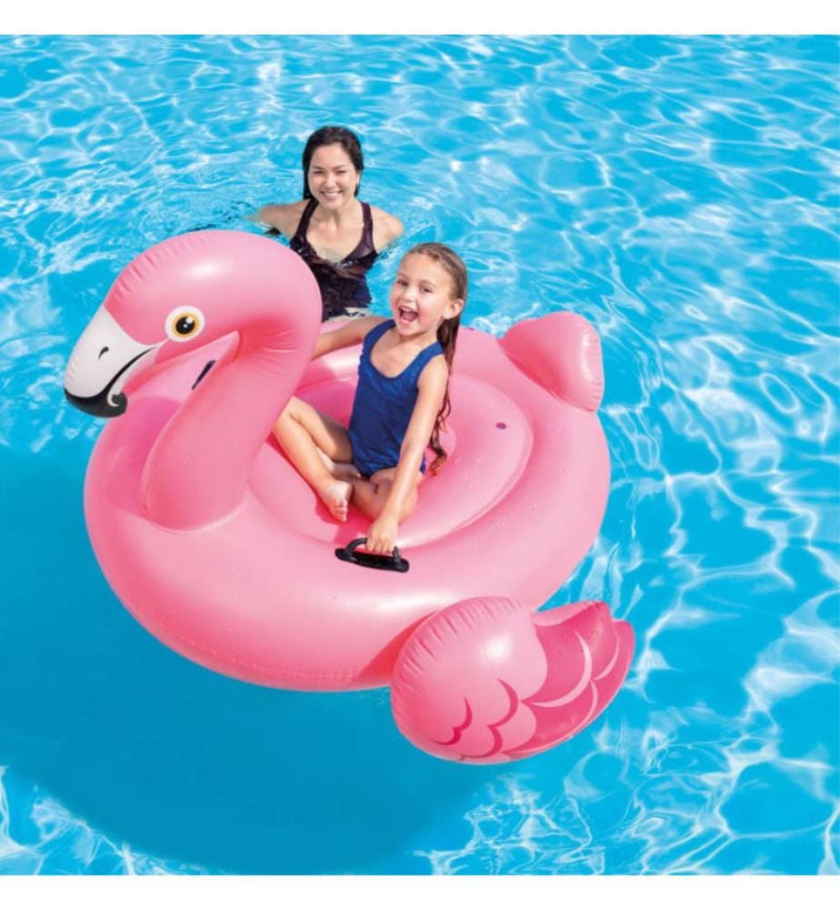Aufblasbarer Flamingo – Mehrfarbig