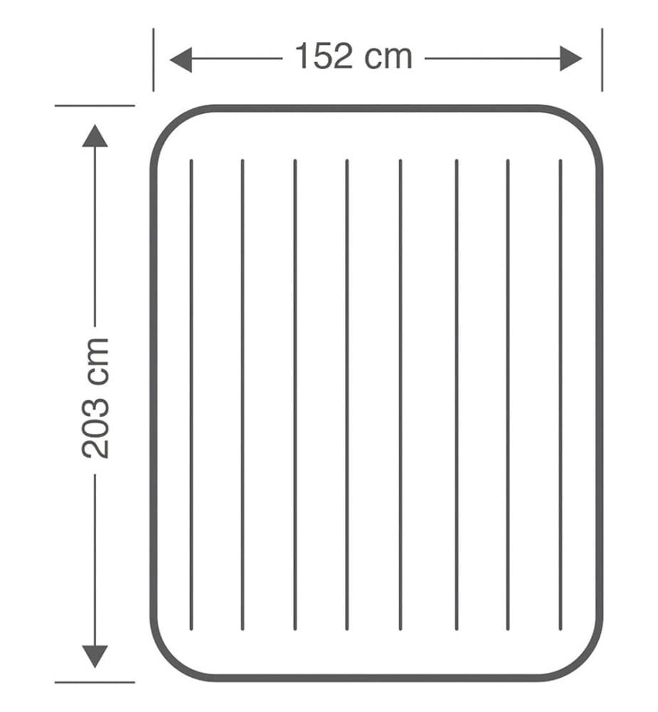 Matratze „Single High“ für 2 Personen – Beige