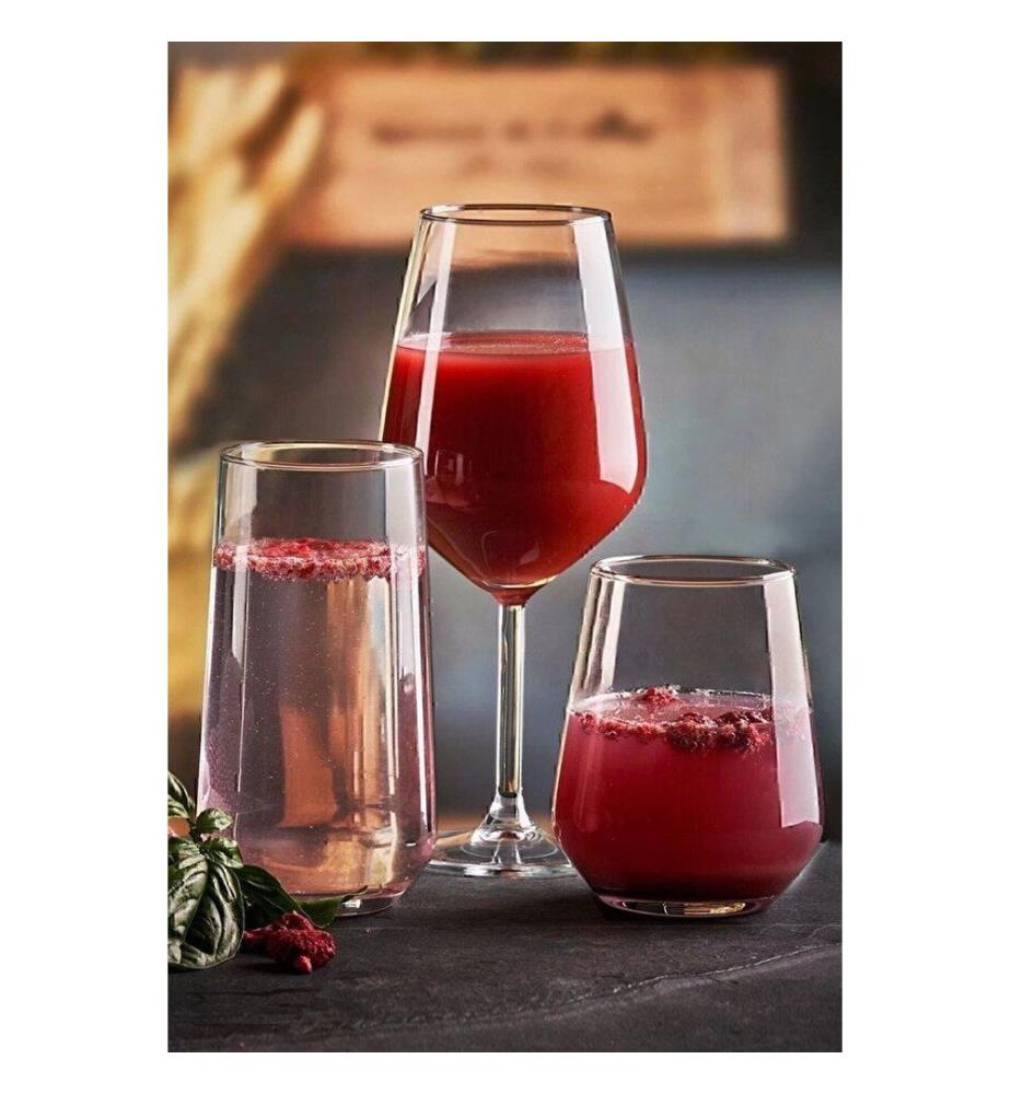 Glas-Set (18-teilig) – transparent